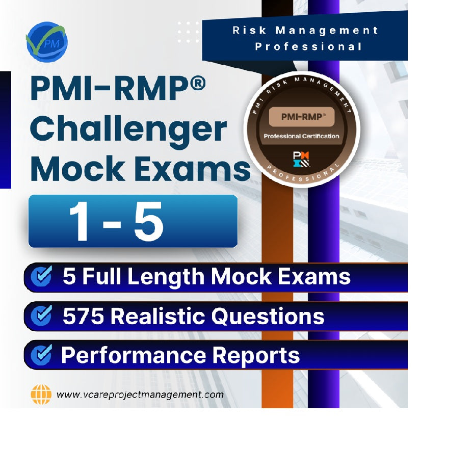 RMP Challenger Mock Exams # 1 to 5 - 1 Year Access