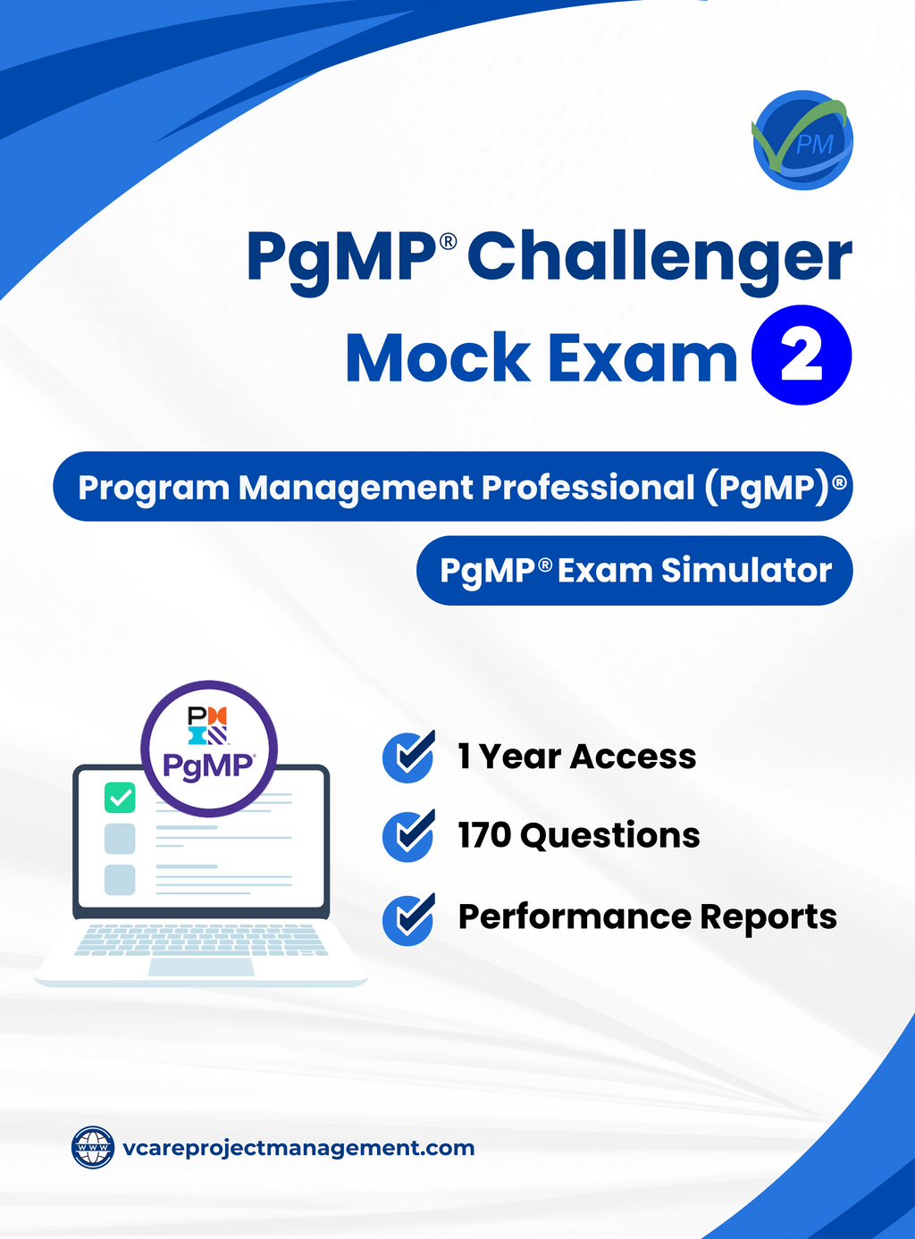 PgMP Challenger Mock Exam 2 (based on SPM5) | Exam Simulator