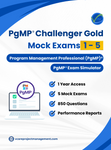 PgMP Challenger Gold (Mock Exams 1 to 5) - 1 Year Access